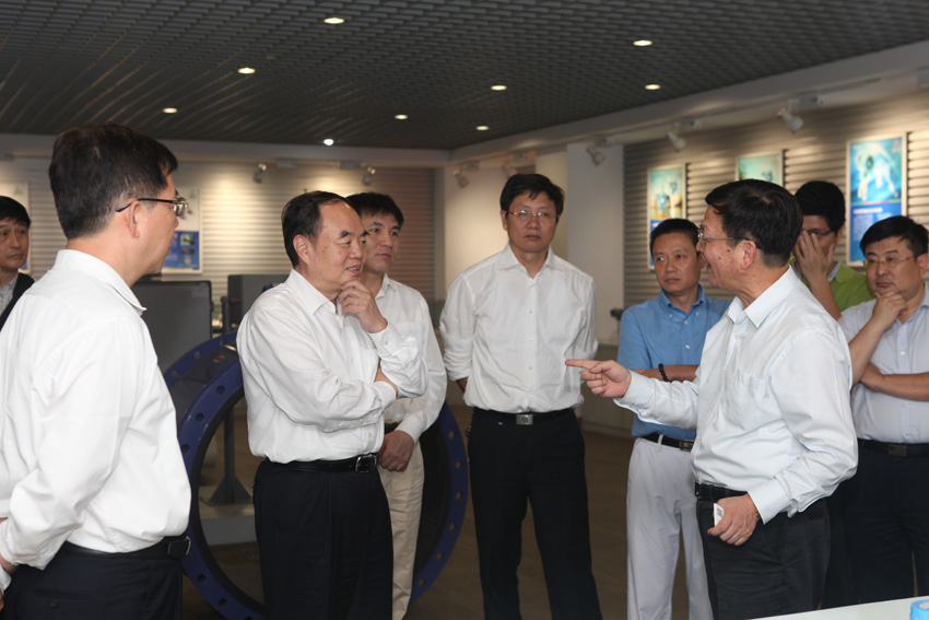 Zhou Ji, president of the Chinese Academy of Engineering, went to WIDE PLUS, Fujian for research